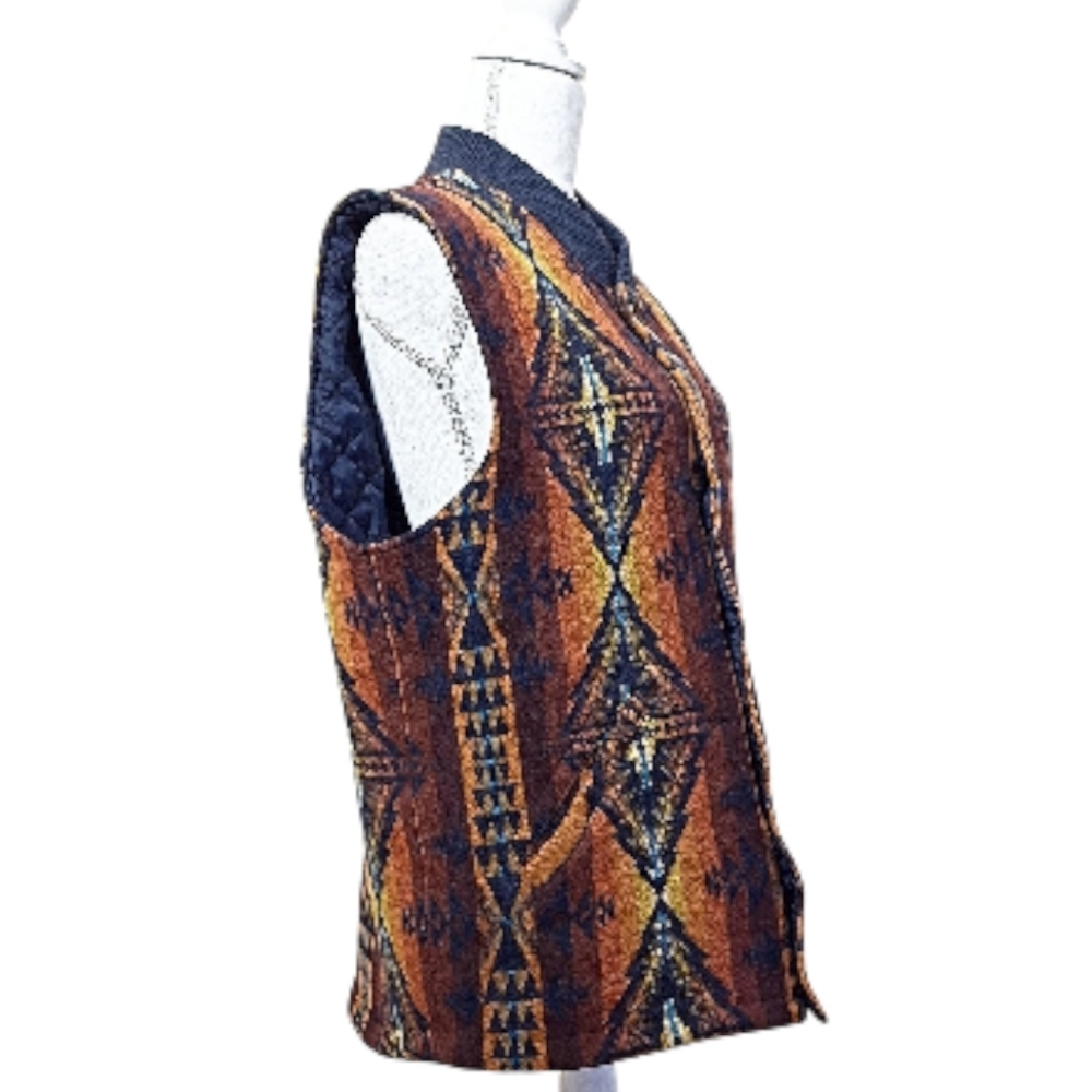 Rare Vintge! Pendleton Wool Southwestern Style Mu… - image 8